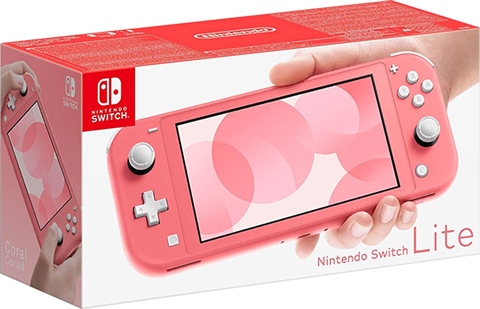 Nintendo Switch Lite Console 32GB Coral Pink Boxed CeX IE